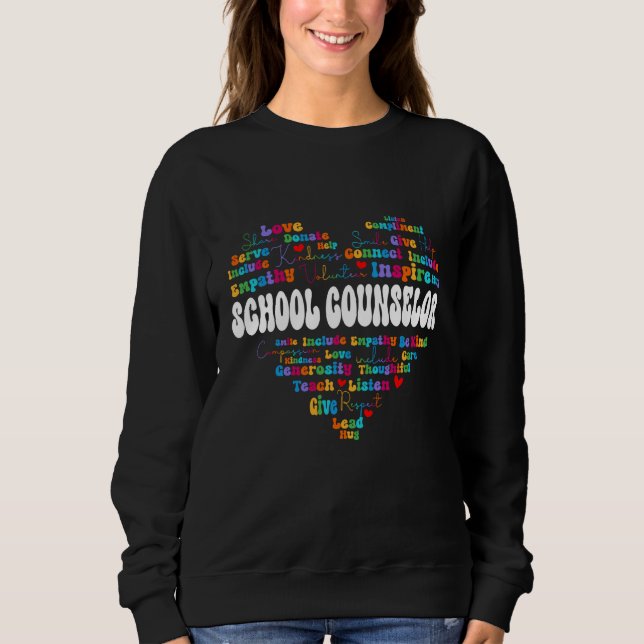 Cute School Counselor Appreciation Week back to sc T Shirt (Framsida)