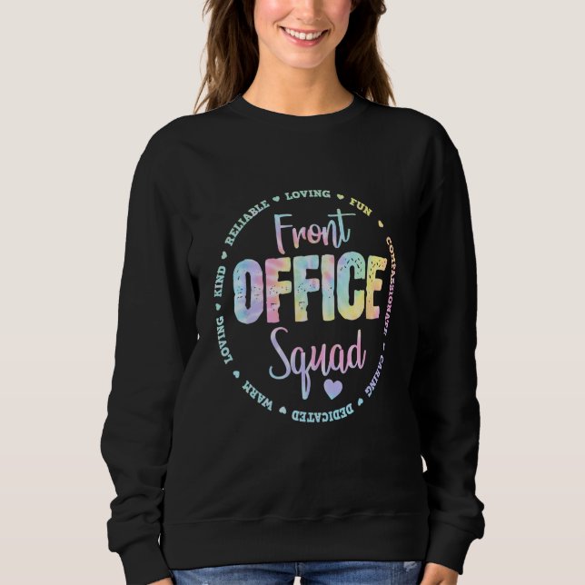 Cute School Secretary Admin Appreciation Front Off T Shirt (Framsida)
