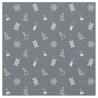Cute Science Fabric Tyg