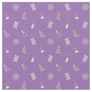 Cute Science Fabric Tyg