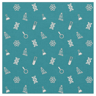 Cute Science Fabric Tyg