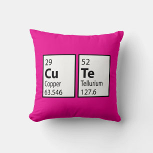 Cute Science Nerd Kudde
