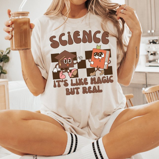 Cute Science Studenten, Scientist Science Teacher T Shirt (Skapare uppladdad)