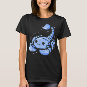 Cute Scorpio för barn Kawaii Zodiac-skylt T Shirt