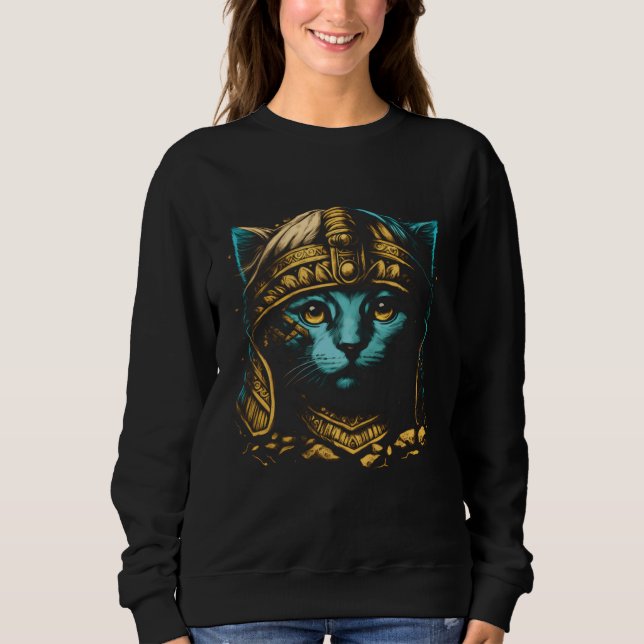 Cute Scottish Fold Cat Pharaoh Scottish Fold Cat T Shirt (Framsida)