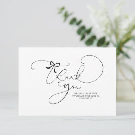Cute Script Calligraphy Little Bow Tack