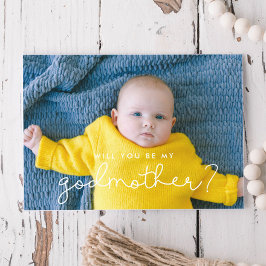 Cute script Godmor frieri fotokort Inbjudningar