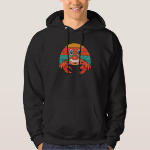 Cute Sea Animal Crab Seafood Crabbing Crab Hoodie