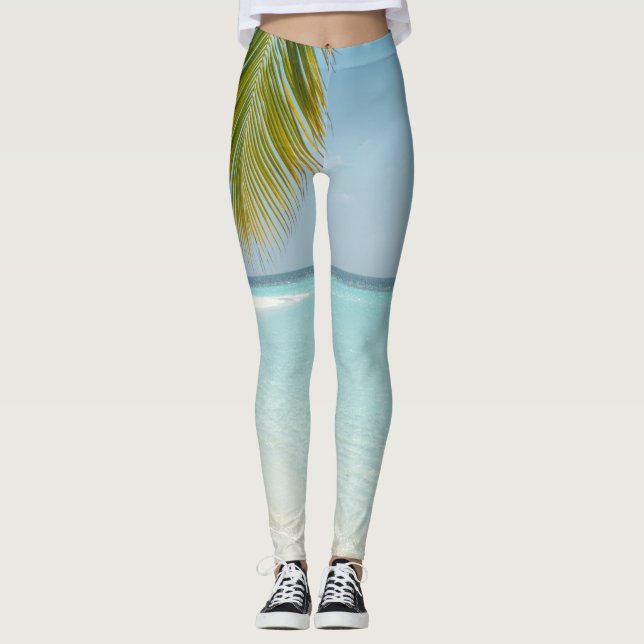 Cute Sea Animals Leggings (Framsida)