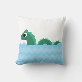 Cute Sea Monster Kudde