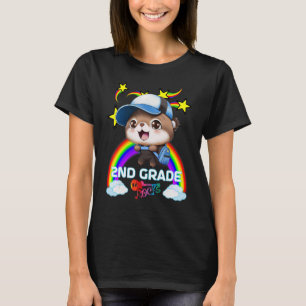 Cute Sea Otter-ryggsäck, basket 2 ND KLASS ROC T Shirt