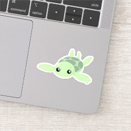 Cute Sea Turtle Anpassningsbar-cut Vinyl Sticker Klistermärken