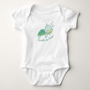 Cute Sea Turtle Baby Shower Kawaii White T Shirt