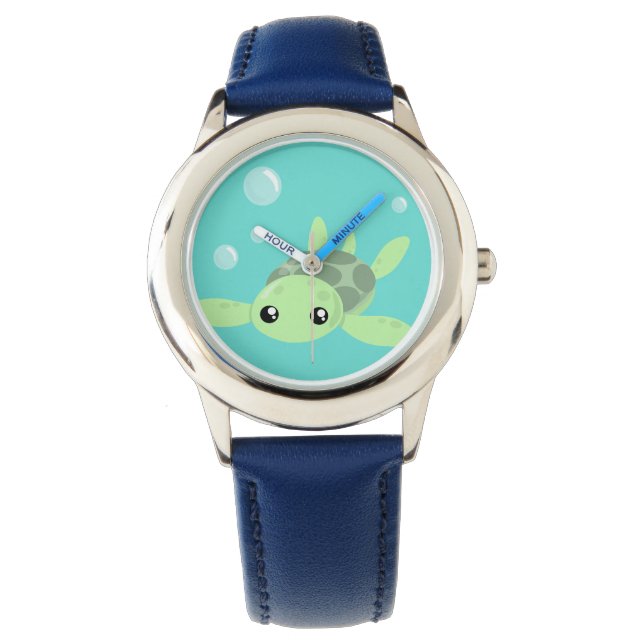 Cute Sea Turtle Watch Armbandsur (Framsida)