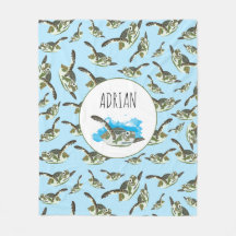 Cute Sea Turtles Mönster