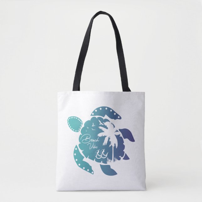 Cute Sea Turtles Tygkasse (Framsida)