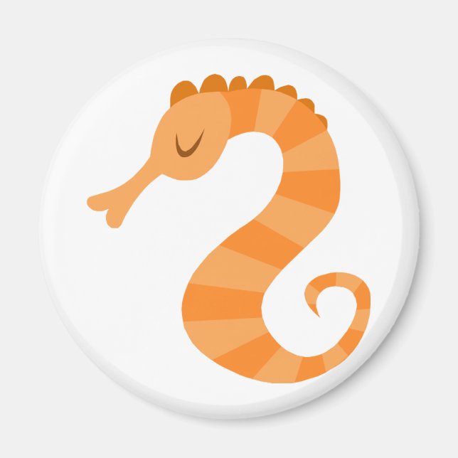Cute Seahorse Magnet (Framsidan)