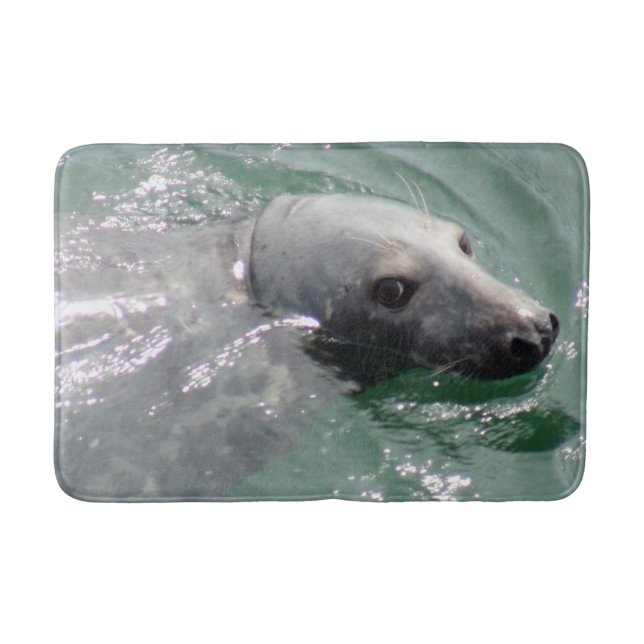Cute Seal Bath Mat Badrumsmatta (Framsidan)
