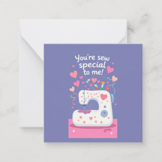 Cute Seed Maskin Valentines day Anteckningskort