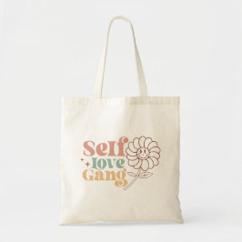 Cute Self Kärlek Boho Tote Bag Tygkasse