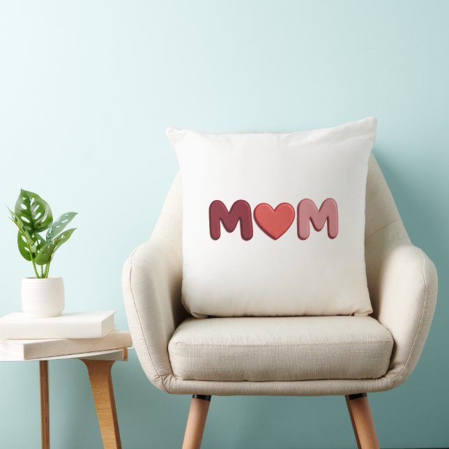 Cute & Sentimental Gift för Mamma | Mors dag Kudde (Stol)