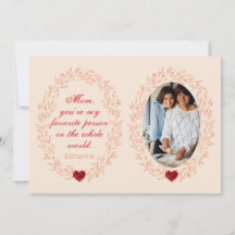 Cute Sentimental Quote keepsaké Photo Mors dag