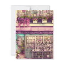 Cute Shabby chic Coffee Shop Graphic