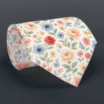 Cute Shabby chic Fransk Blommigt Art Mönster Slips<br><div class="desc">Den här unika nektin har en charmerande contemporary Fransk shabby chic mönster. Den visar en botanisk blommigt med vackert arrangerad pastel rosa ros, ljusblå kornblommor och sage grönt löv, allt inställt mot en skarp vit bakgrund. Denna distinkta och snyggt är perfekt för professionellen och en sofistikerad affärsman, som skapar den...</div>