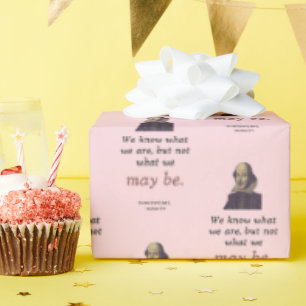 Cute Shakespeare-inspiration Vintage Studenten Presentpapper