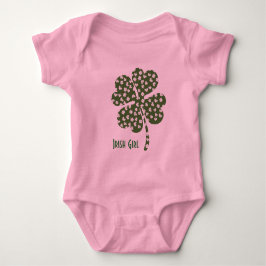 Cute Shamrock Irish Girl T Shirt
