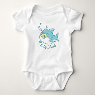 Cute Shark Baby Shower Kawaii T Shirt