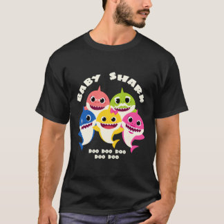 Cute Shark-gåvor från baby till hela familjekungor T Shirt