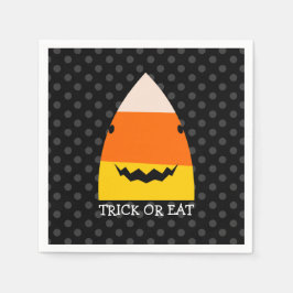 Cute Shark HalloweenPaper Napkin Pappersservett