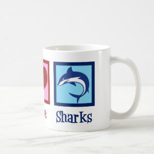 Cute Shark Kaffemugg