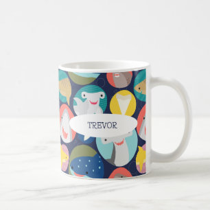 Cute Shark Species Mugg