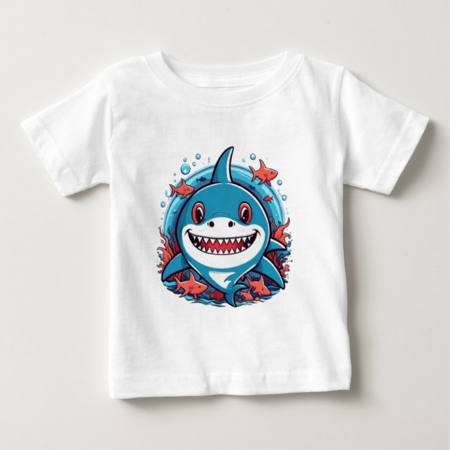 Cute shark t shirt (Framsida)
