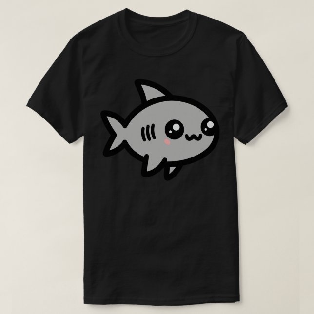 Cute Shark T Shirt (Design framsida)