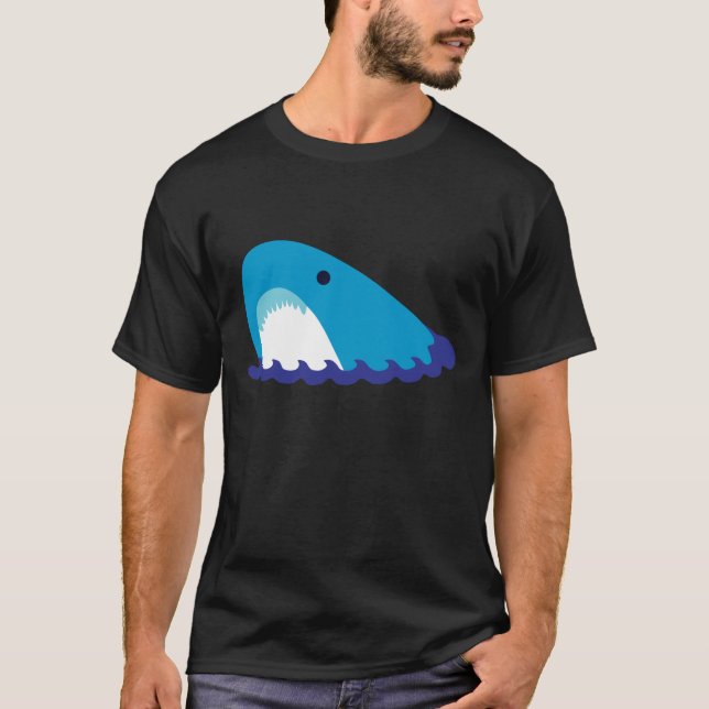 Cute Shark T Shirt (Framsida)