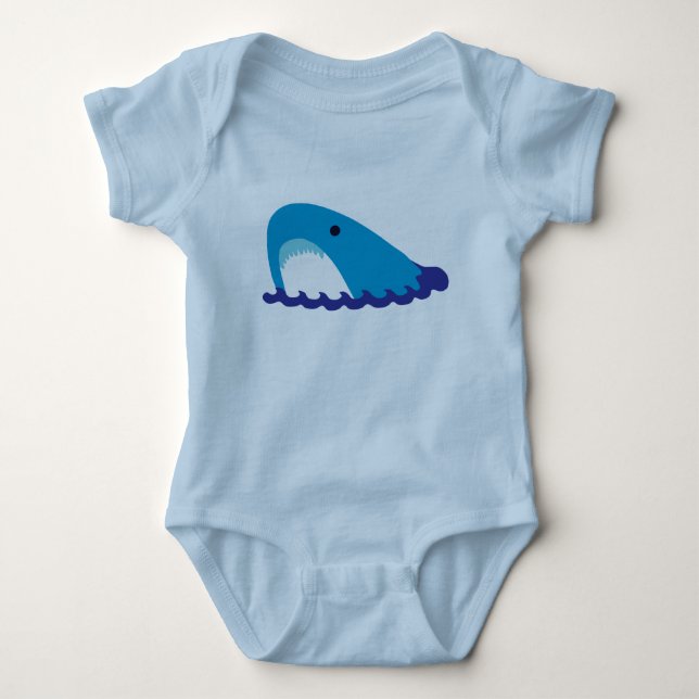 Cute Shark Tee Shirt (Framsida)
