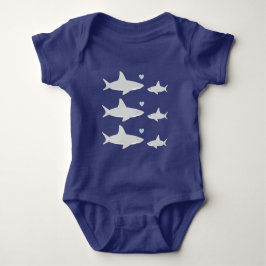 Cute Sharks | Baby Bodykostym T Shirt