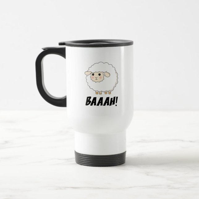 Cute Sheep Baaah Resemugg (Vänster)