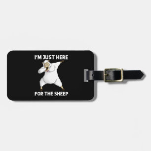 Cute Sheep Bagagebricka