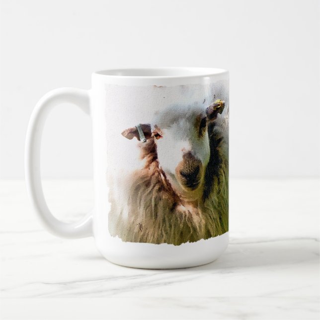 CUTE SHEEP KAFFEMUGG (Vänster)