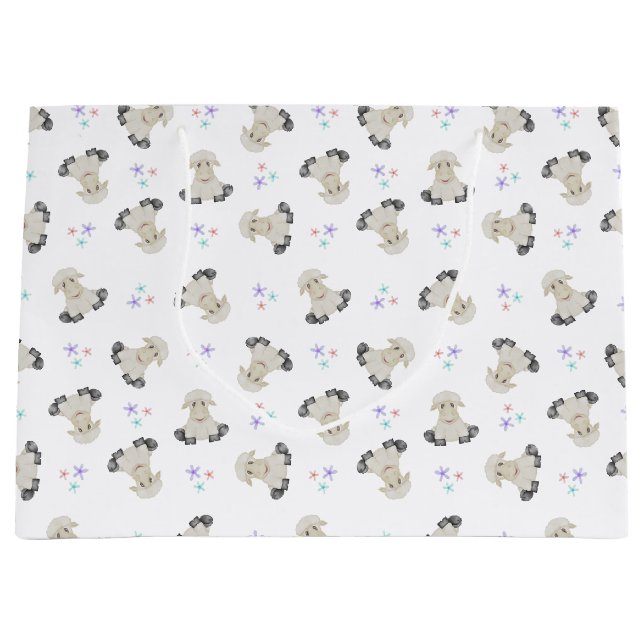 Cute Sheep Kids Boskap Barnyard Birthday (Framsidan)