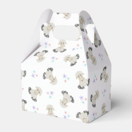 Cute Sheep Kids Boskap Barnyard Birthday Presentaskar