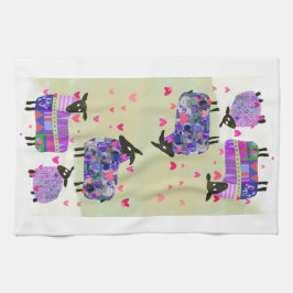 Cute Sheep Kitchen Towel Kökshandduk