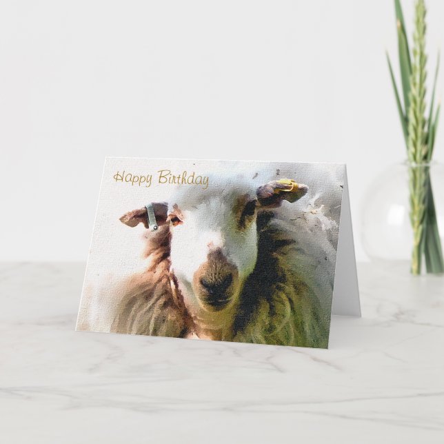 CUTE SHEEP KORT (Framsida)