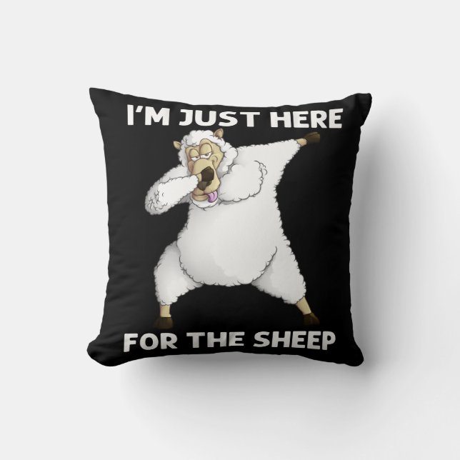 Cute Sheep Kudde (Framsida)