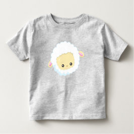 Cute Sheep, Little Sheep, Baby Sheep, White Sheep T Shirt