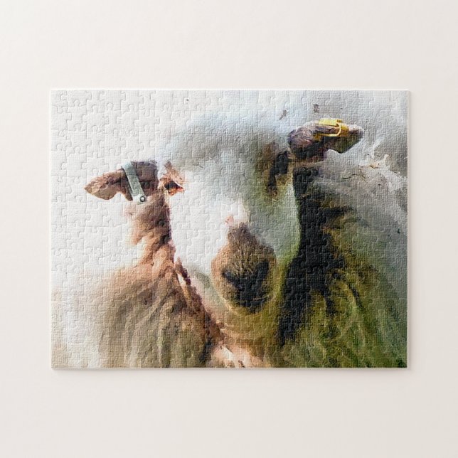 CUTE SHEEP PUSSEL (Horisontell)